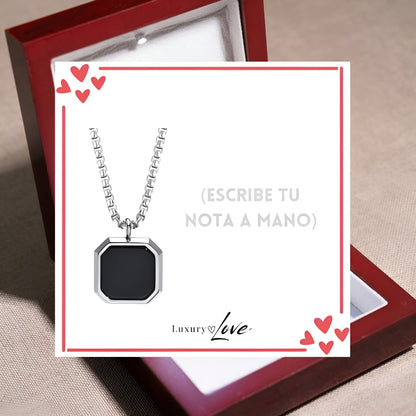 Collar Confianza® para mi Hombre (con carta dedicada y Caja con Luz)