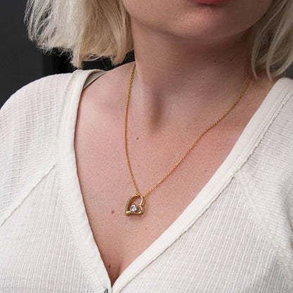 Collar Amor-Eterno™ Dorado para Mi Hija (con carta especial)