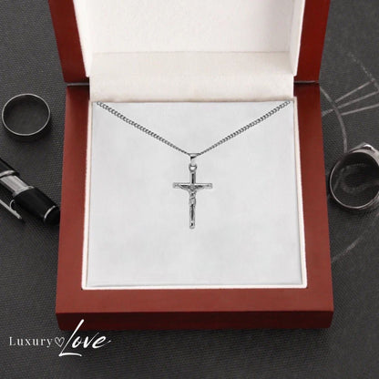 Collar Cruz® para mi Padre (con carta dedicada a escoger)