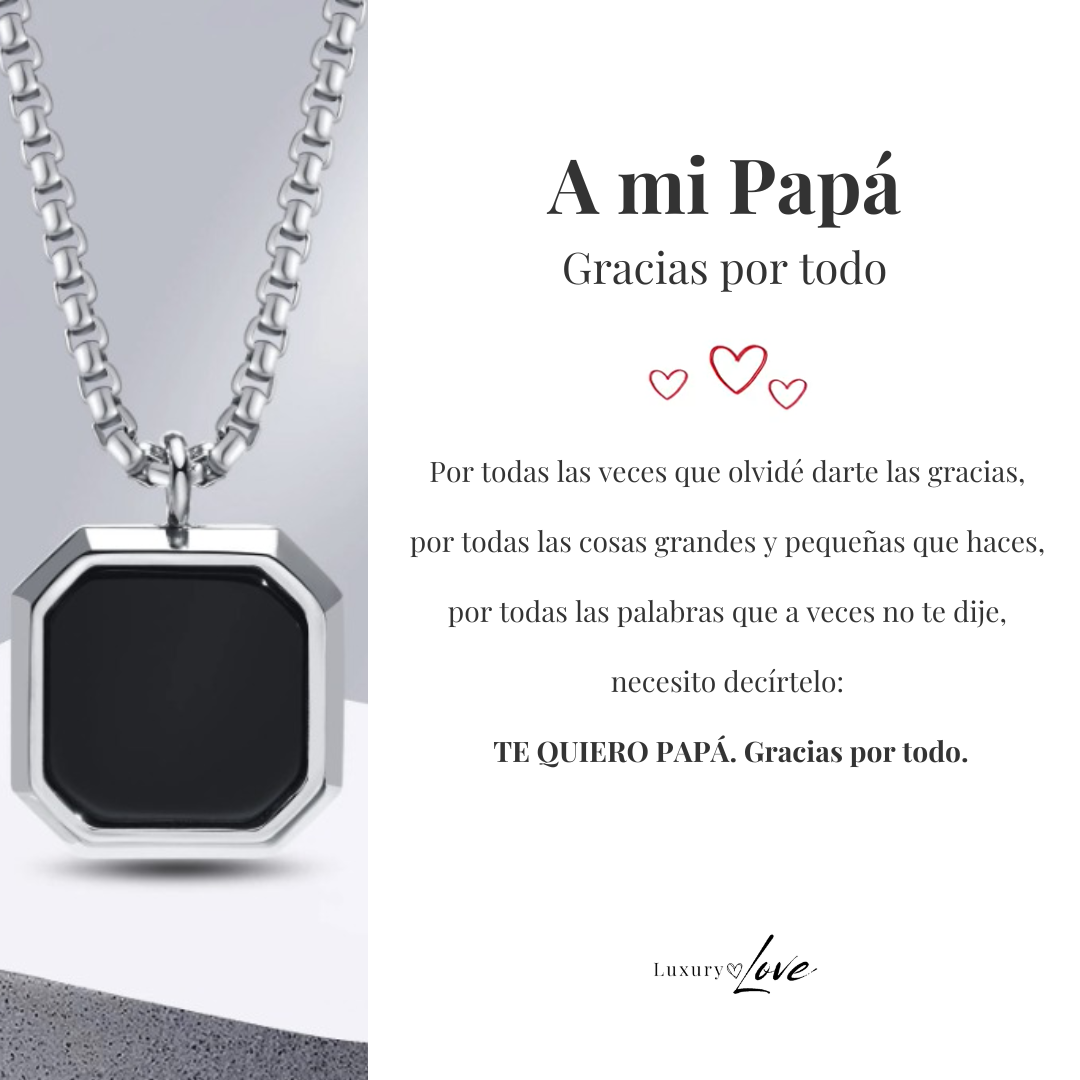 Collar Confianza® para mi Padre (con carta dedicada a escoger)