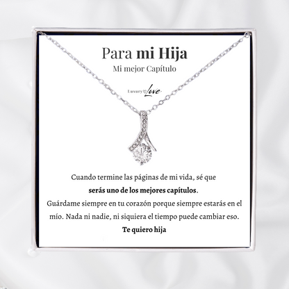 Collar Flor del Alma®  para mi Hija (con Nota especial y caja a escoger)