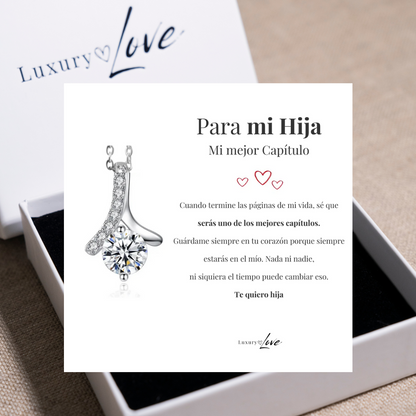 Collar Flor del Alma®  para mi Hija (con Nota especial y caja a escoger)