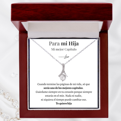 Collar Flor del Alma®  para mi Hija (con Nota especial y caja a escoger)