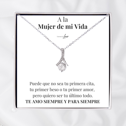 Collar Flor del Alma® para mi Amor (con carta especial para ella)