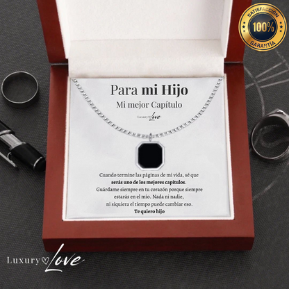 Collar Confianza® para mi Hijo (con carta dedicada y Caja con Luz)